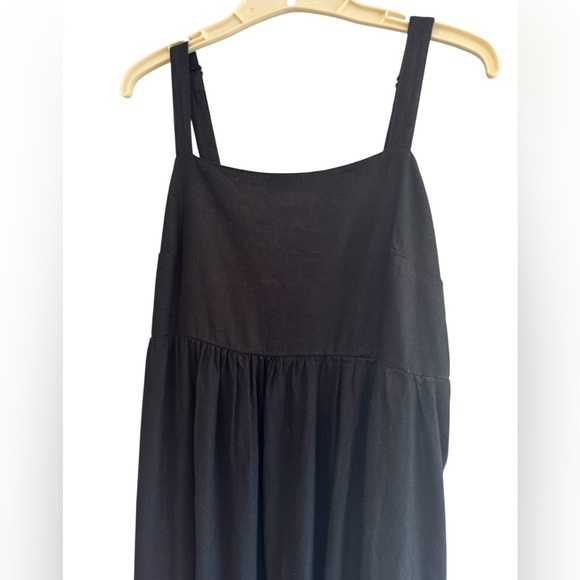 Sonoma NWT Linen/Rayon Sundress Adjustable Straps Midi Size M - Picture 2 of 6